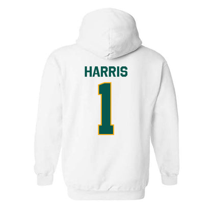Wayne State - NCAA Football : Manny Harris - Classic Shersey Hooded Sweatshirt-1
