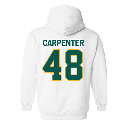 Wayne State - NCAA Football : Brock Carpenter - Classic Shersey Hooded Sweatshirt-1