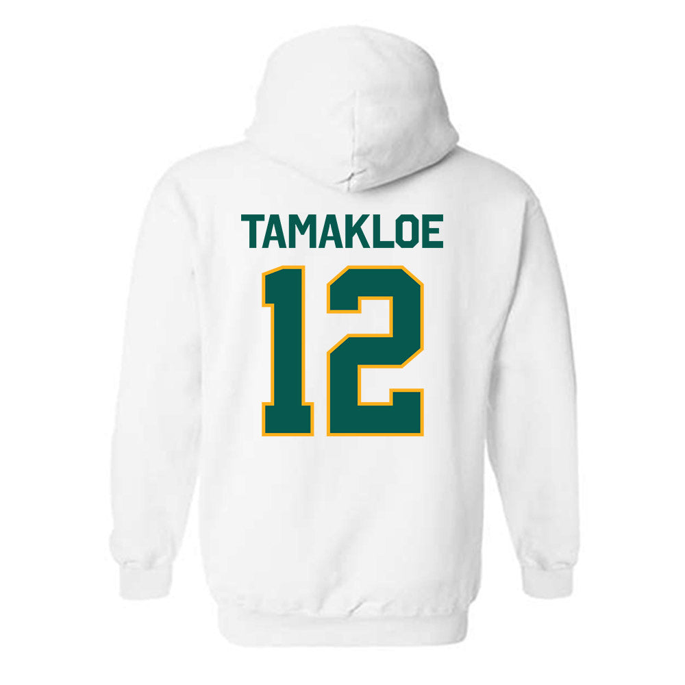 Wayne State - NCAA Men's Basketball : Kelvin Tamakloe - Classic Shersey Hooded Sweatshirt-1