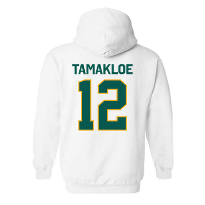 Wayne State - NCAA Men's Basketball : Kelvin Tamakloe - Classic Shersey Hooded Sweatshirt-1