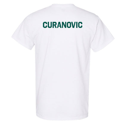 Wayne State - NCAA Men's Swimming & Diving : Leland Curanovic - Classic Shersey T-Shirt-1