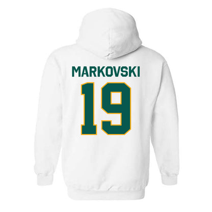 Wayne State - NCAA Football : Anthony Markovski - Classic Shersey Hooded Sweatshirt-1
