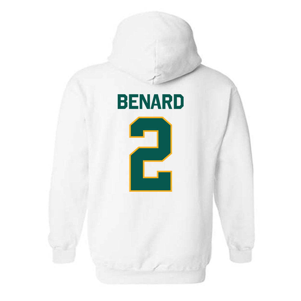 Wayne State - NCAA Women's Basketball : Maddy Benard - Classic Shersey Hooded Sweatshirt-1