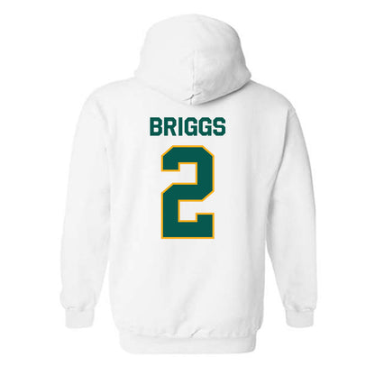 Wayne State - NCAA Men's Basketball : Jordan Briggs - Classic Shersey Hooded Sweatshirt-1