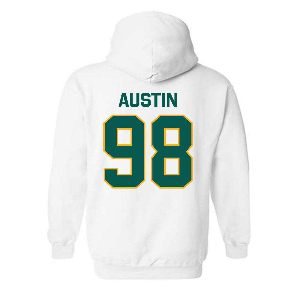 Wayne State - NCAA Football : Justhin Austin - Classic Shersey Hooded Sweatshirt-1