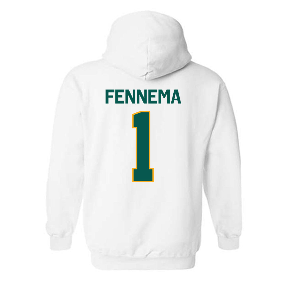 Wayne State - NCAA Football : Will Fennema - Classic Shersey Hooded Sweatshirt-1