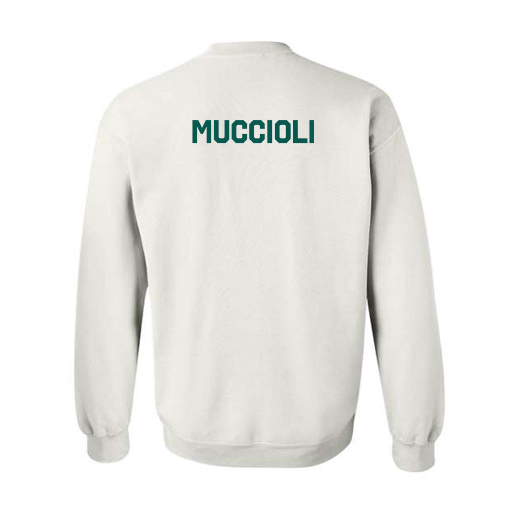 Wayne State - NCAA Women's Swimming & Diving : Diana Muccioli - Classic Shersey Crewneck Sweatshirt-1