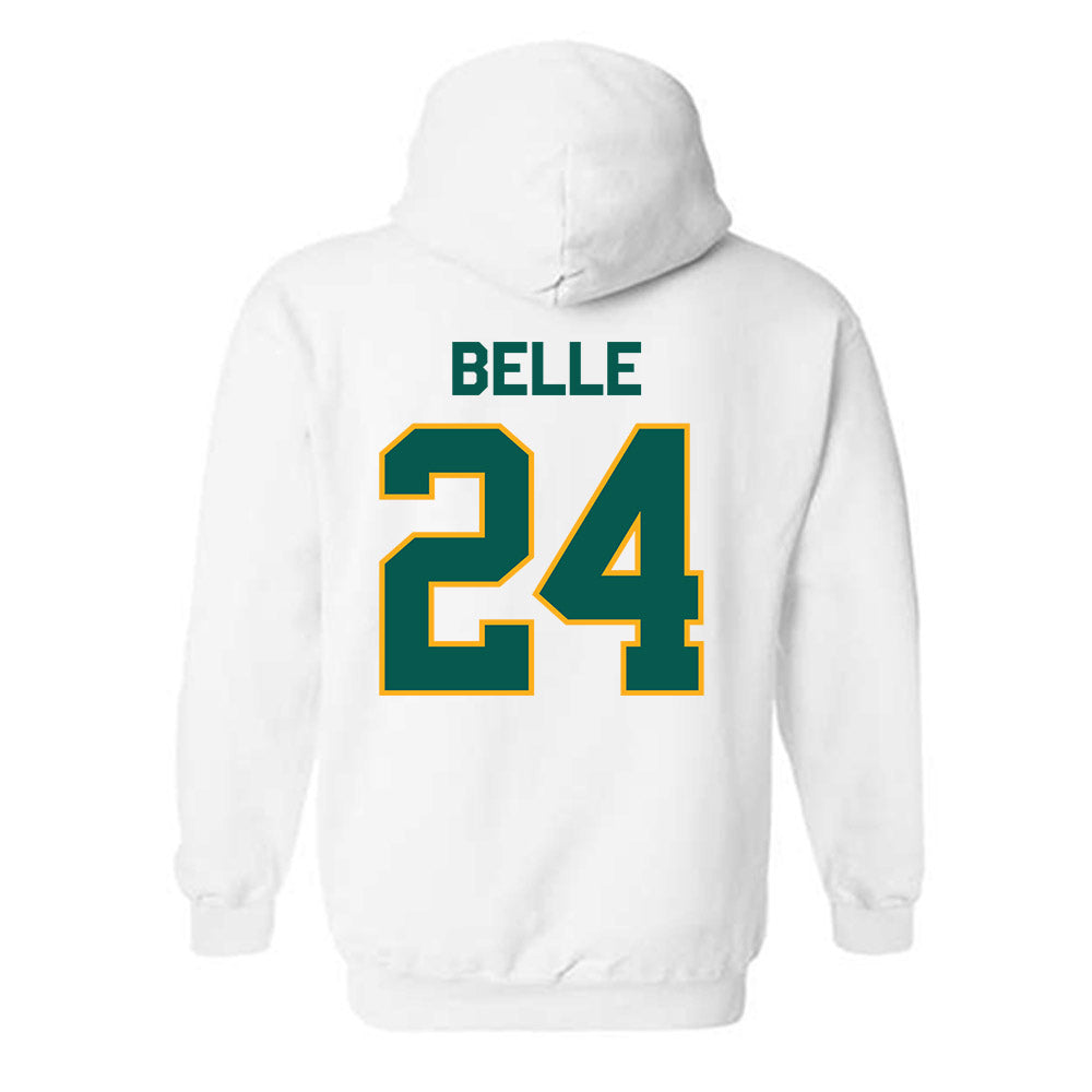Wayne State - NCAA Men's Basketball : Devin Belle - Classic Shersey Hooded Sweatshirt-1