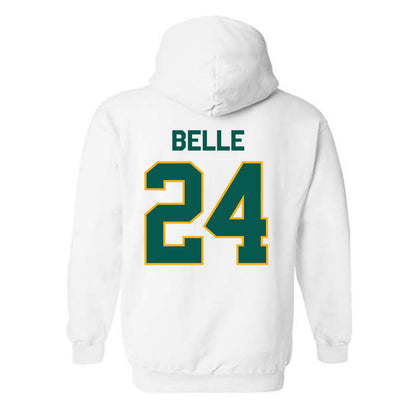 Wayne State - NCAA Men's Basketball : Devin Belle - Classic Shersey Hooded Sweatshirt-1