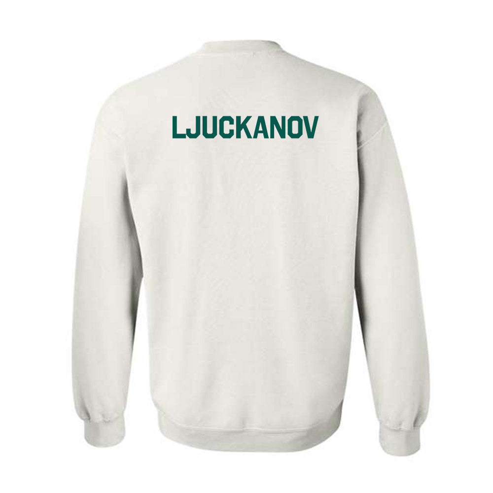 Wayne State - NCAA Women's Swimming & Diving : Lilian Ljuckanov - Classic Shersey Crewneck Sweatshirt-1