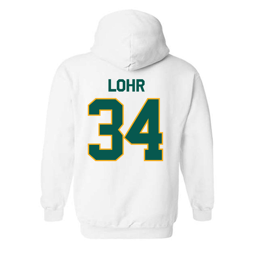 Wayne State - NCAA Men's Basketball : Eli Lohr - Classic Shersey Hooded Sweatshirt-1