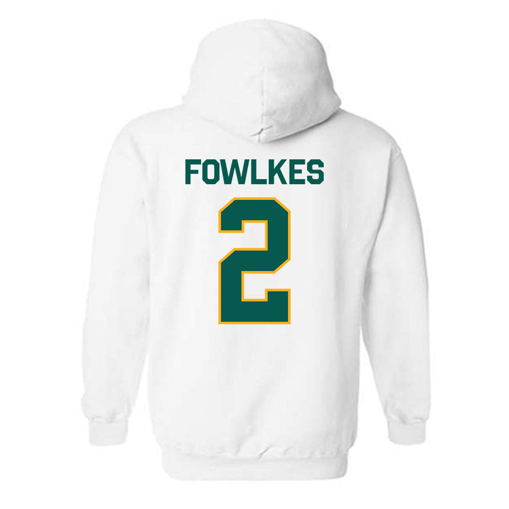 Wayne State - NCAA Football : Elijah Fowlkes - Classic Shersey Hooded Sweatshirt-1