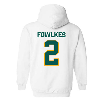 Wayne State - NCAA Football : Elijah Fowlkes - Classic Shersey Hooded Sweatshirt-1