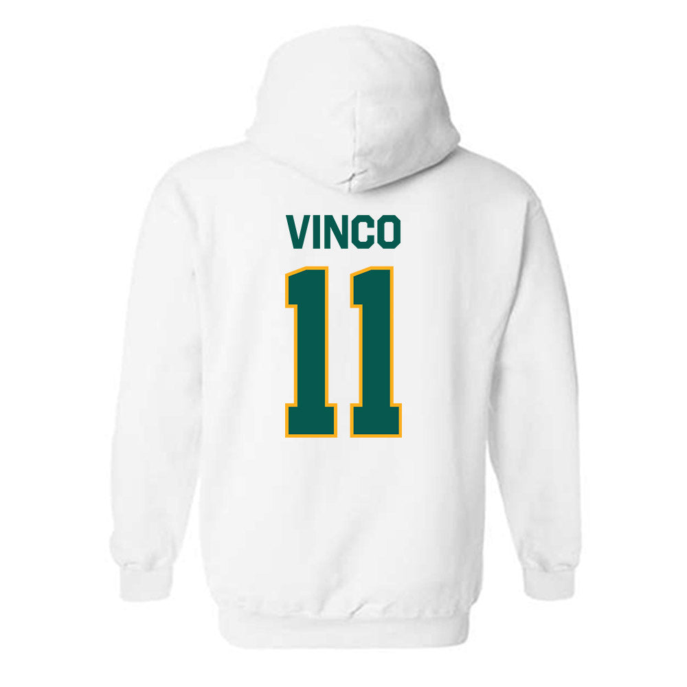 Wayne State - NCAA Softball : Ella Vinco - Classic Shersey Hooded Sweatshirt-1