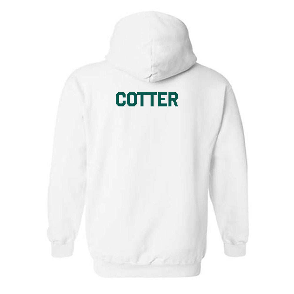Wayne State - NCAA Women's Track & Field : Richelle Cotter - Classic Shersey Hooded Sweatshirt-1