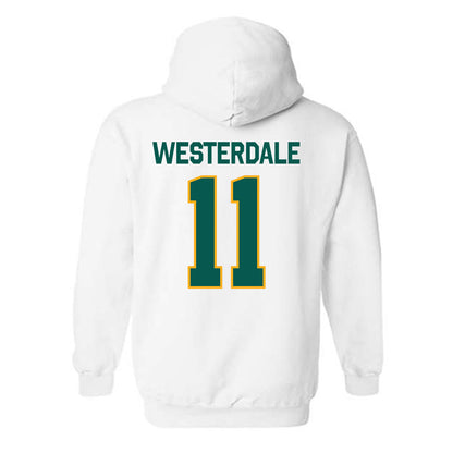 Wayne State - NCAA Men's Basketball : Luke Westerdale - Classic Shersey Hooded Sweatshirt-1
