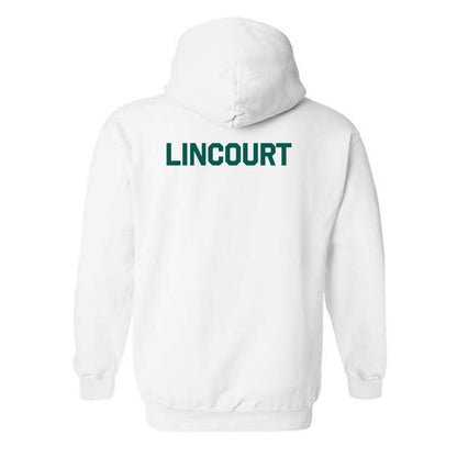 Wayne State - NCAA Women's Cross Country : Olivia Lincourt - Classic Shersey Hooded Sweatshirt-1