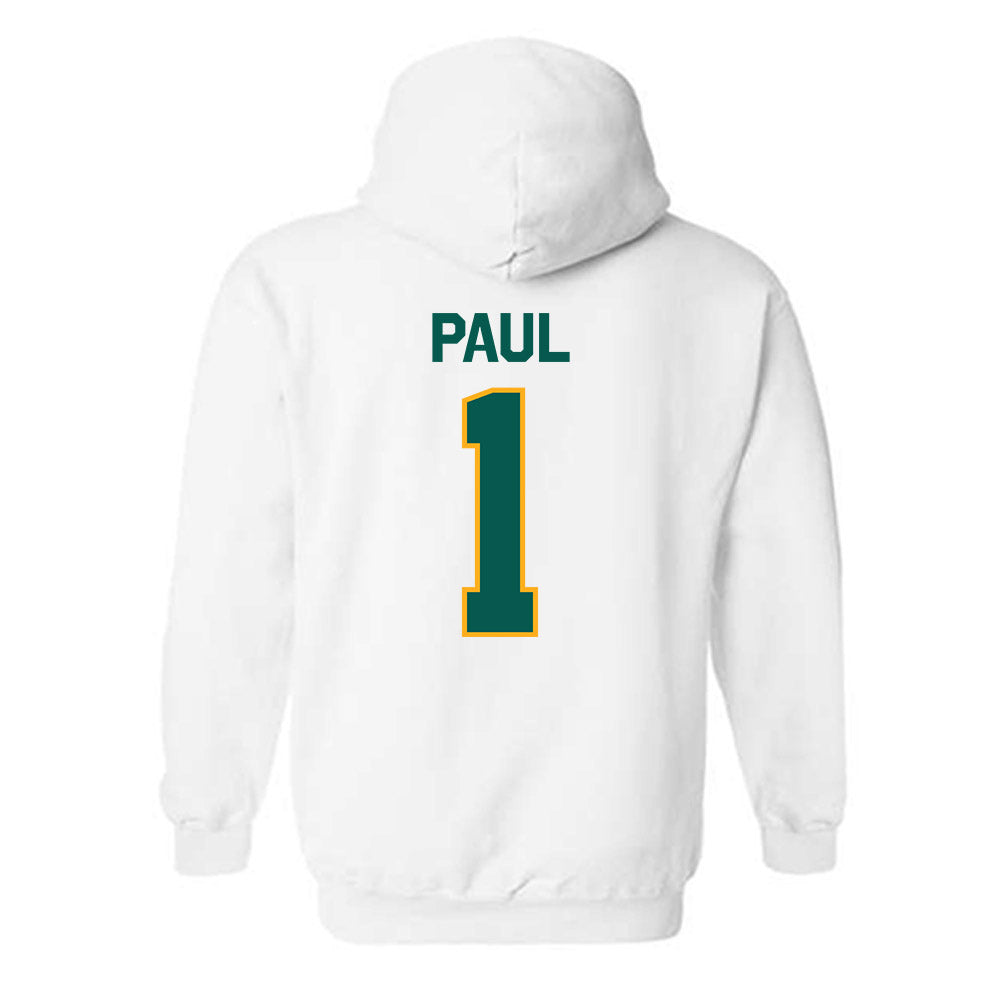 Wayne State - NCAA Men's Basketball : Carlos Paul - Classic Shersey Hooded Sweatshirt-1