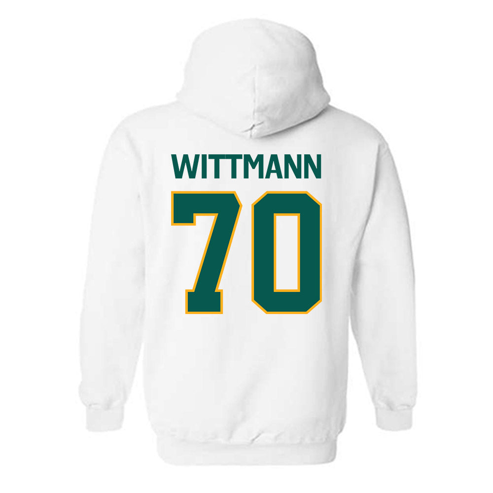 Wayne State - NCAA Football : Evan Wittmann - Classic Shersey Hooded Sweatshirt-1