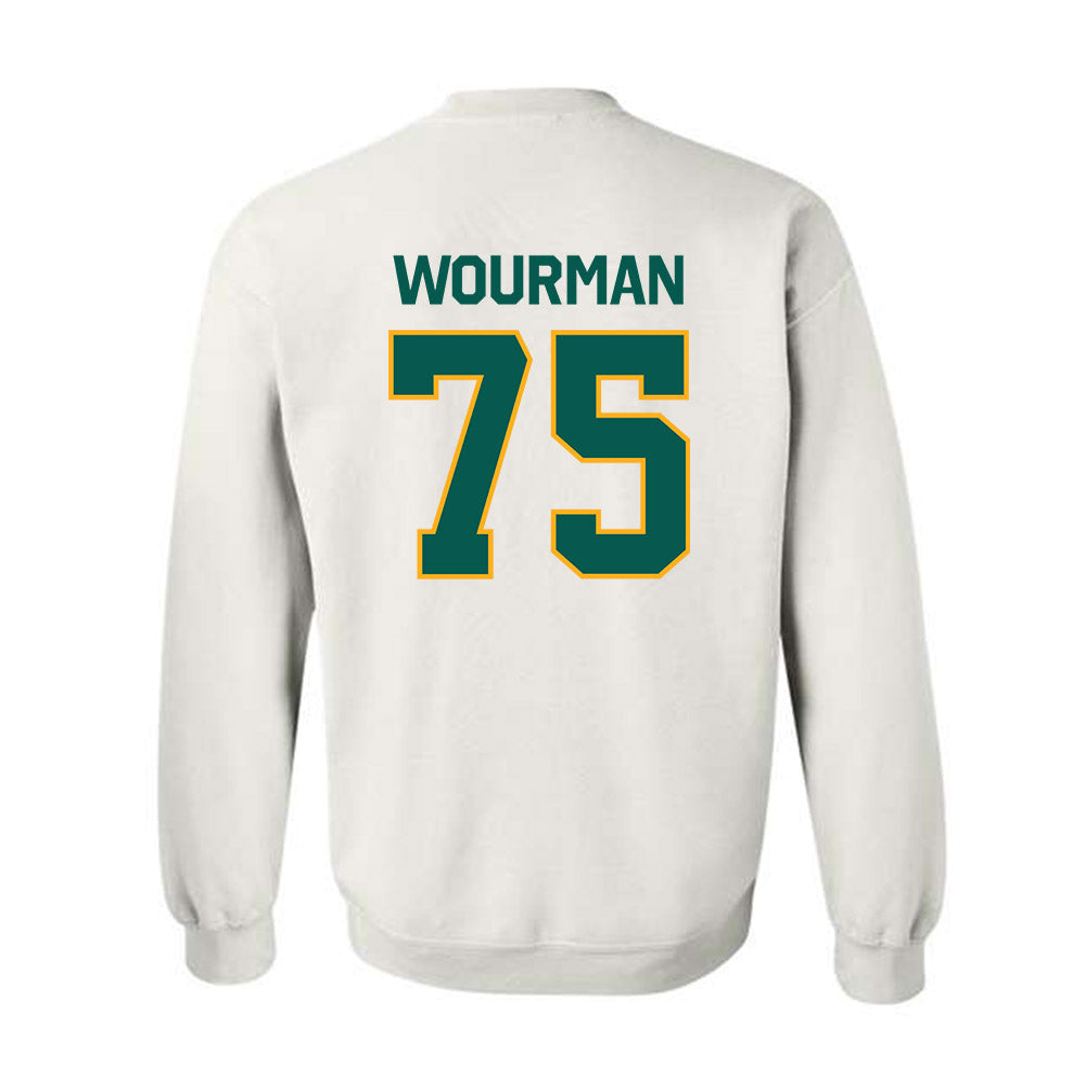Wayne State - NCAA Football : Richardo Wourman - Classic Shersey Crewneck Sweatshirt-1
