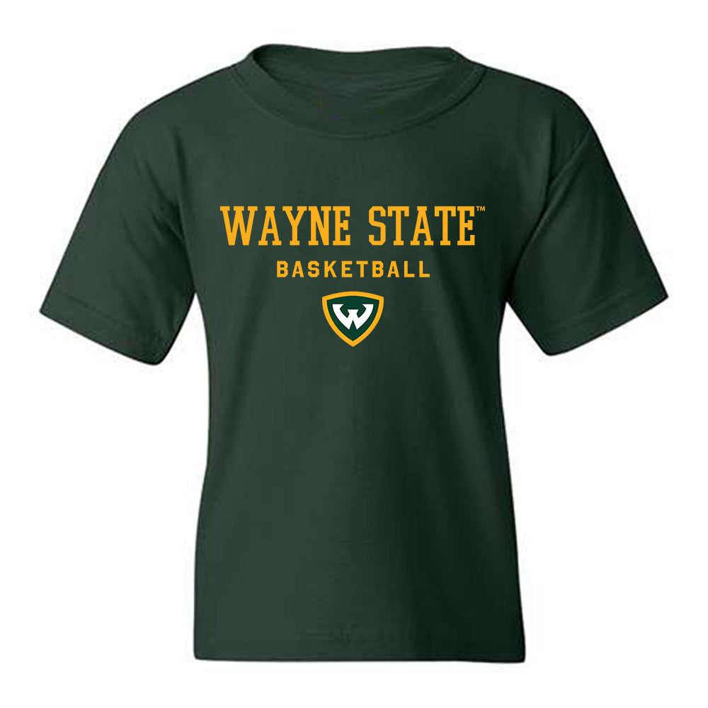 Wayne State - NCAA Men's Basketball : Jalen Jenkins - Classic Shersey Youth T-Shirt-0