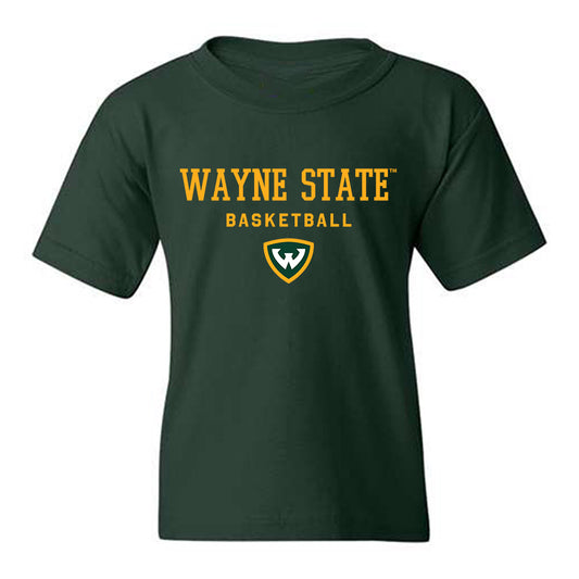 Wayne State - NCAA Men's Basketball : Braylon Mannan - Classic Shersey Youth T-Shirt-0
