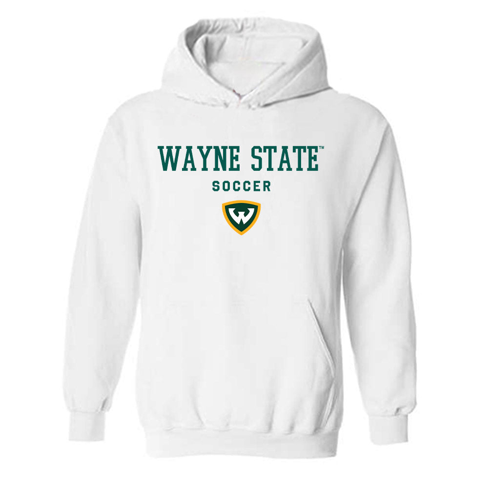 Wayne State - NCAA Women's Soccer : Dalia Jaghbir - Classic Shersey Hooded Sweatshirt-0
