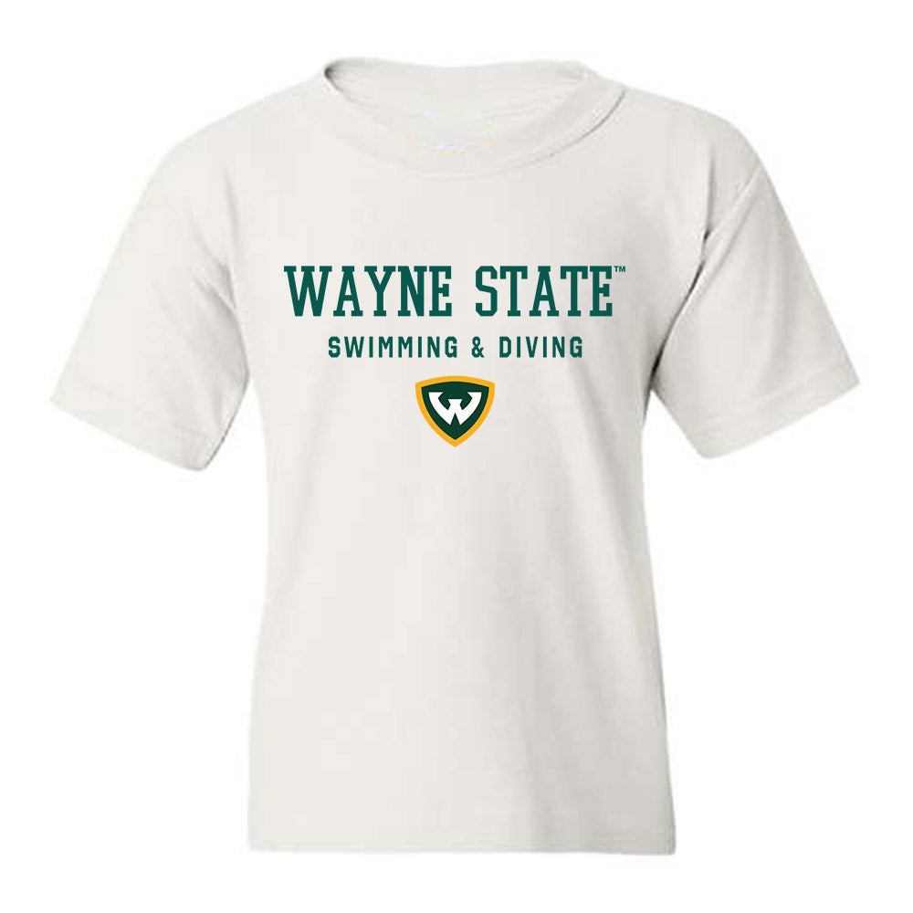 Wayne State - NCAA Women's Swimming & Diving : Josey Coon - Classic Shersey Youth T-Shirt-0