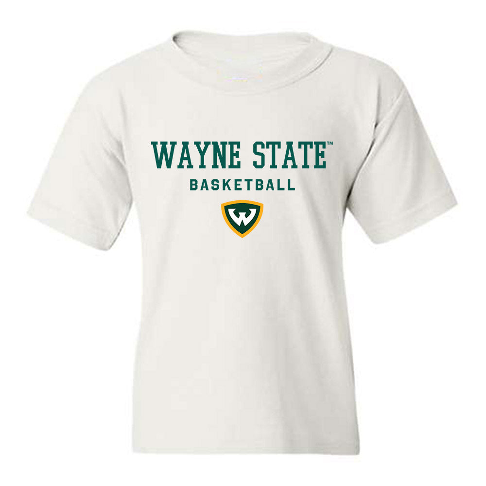 Wayne State - NCAA Men's Basketball : Jordan Briggs - Classic Shersey Youth T-Shirt-0
