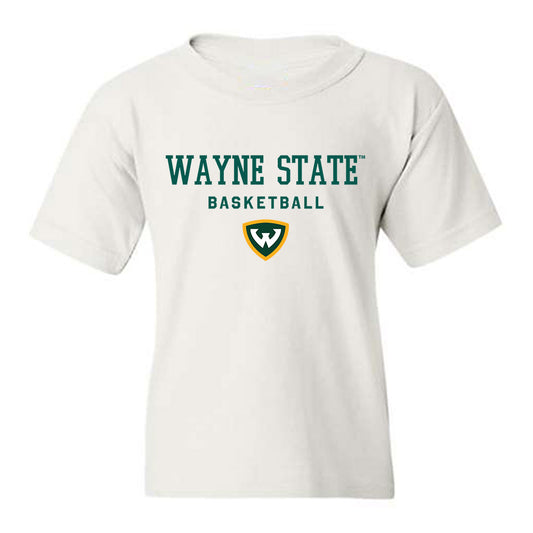 Wayne State - NCAA Men's Basketball : Jalen Jenkins - Classic Shersey Youth T-Shirt-0