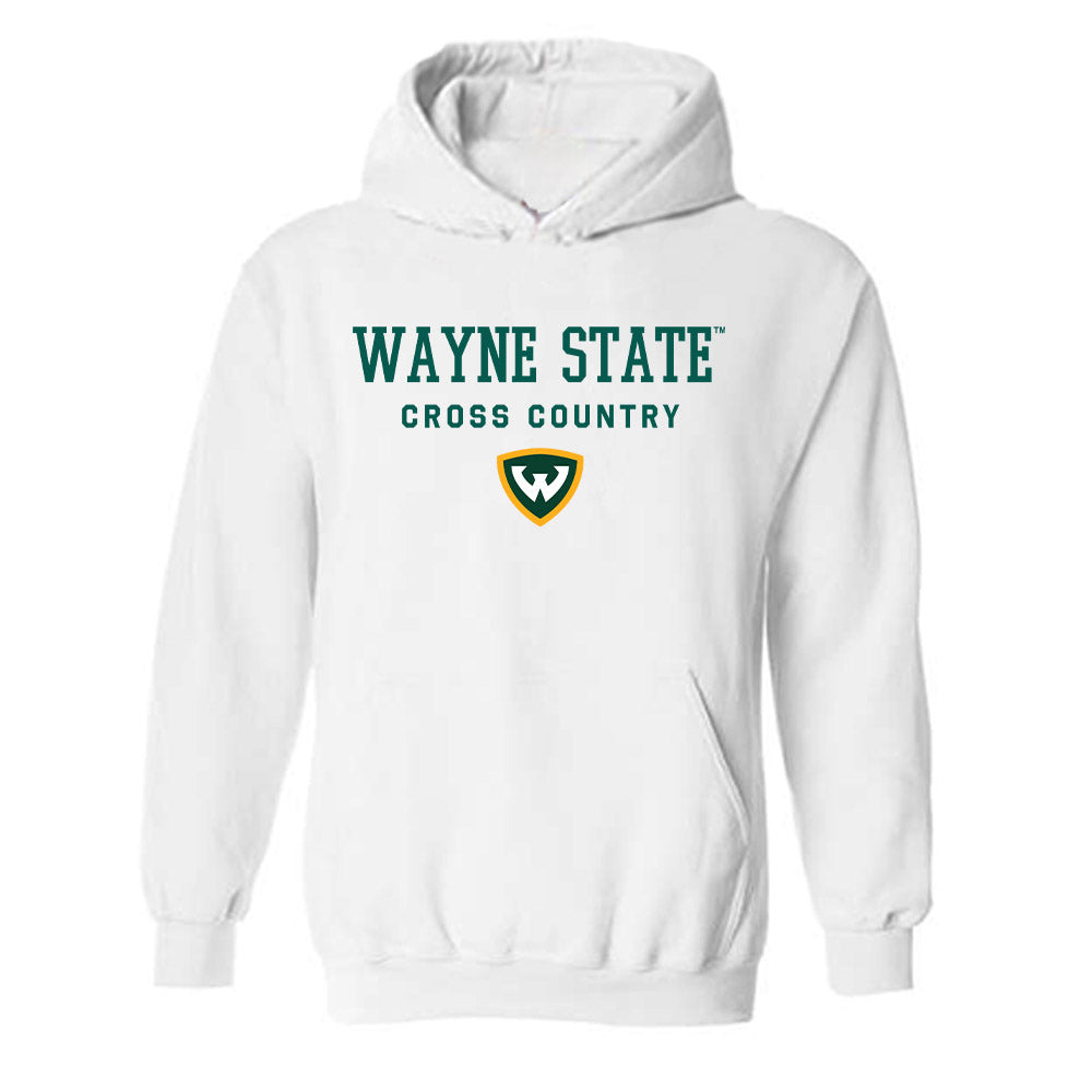 Wayne State - NCAA Men's Cross Country : Ethan Muraszewski - Classic Shersey Hooded Sweatshirt-0