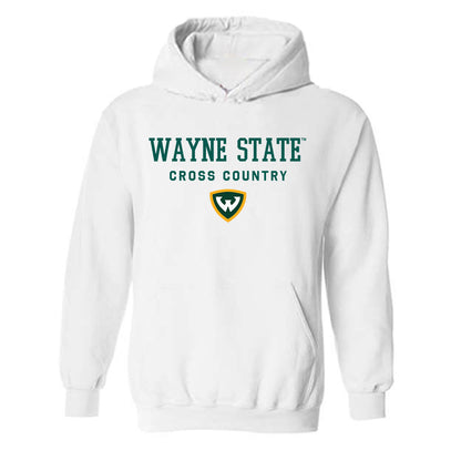 Wayne State - NCAA Men's Cross Country : Ethan Muraszewski - Classic Shersey Hooded Sweatshirt-0