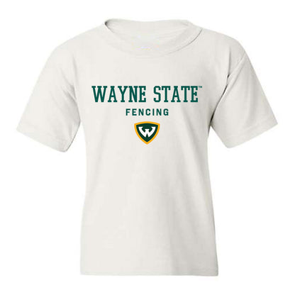 Wayne State - NCAA Men's Fencing : Mahmoud Saleh - Classic Shersey Youth T-Shirt-0