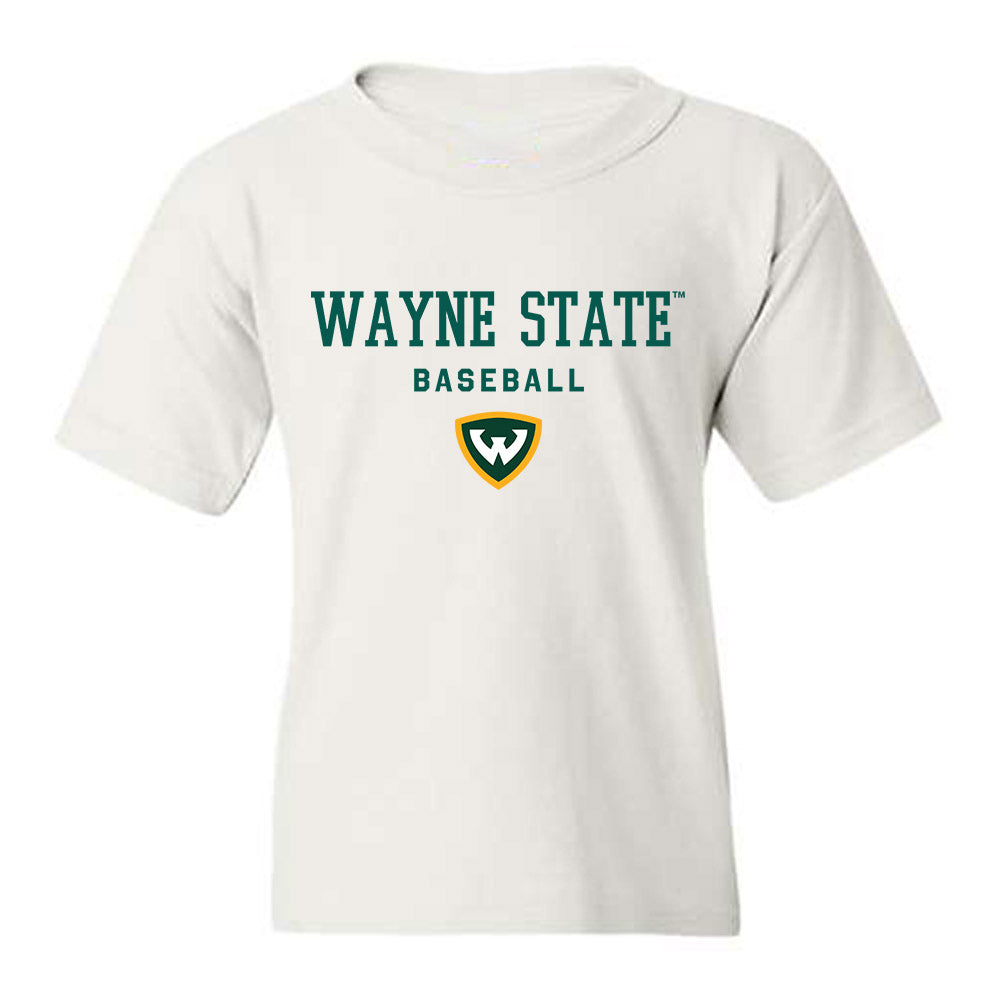 Wayne State - NCAA Baseball : Ethan Getting - Classic Shersey Youth T-Shirt-0