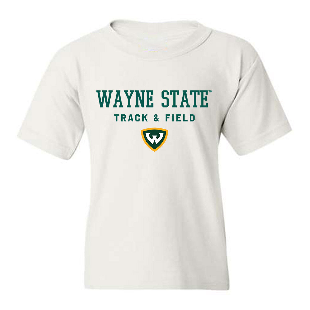 Wayne State - NCAA Women's Track & Field : Edimari King - Classic Shersey Youth T-Shirt-0