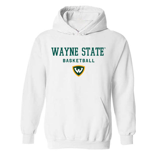 Wayne State - NCAA Women's Basketball : Alexis Boyke - Classic Shersey Hooded Sweatshirt-0