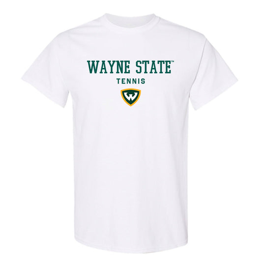 Wayne State - NCAA Women's Tennis : Malak Arafat - Classic Shersey T-Shirt-0
