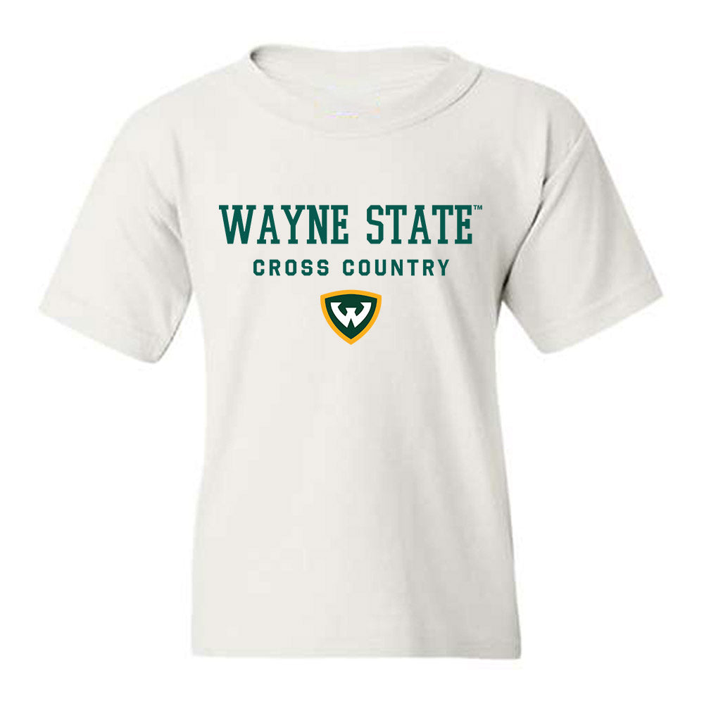 Wayne State - NCAA Men's Cross Country : Parks Allen - Classic Shersey Youth T-Shirt-0