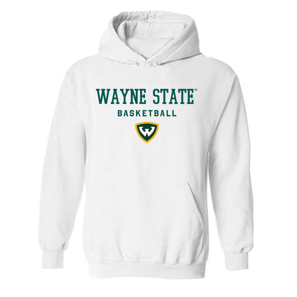 Wayne State - NCAA Men's Basketball : Bryce Esman - Classic Shersey Hooded Sweatshirt-0