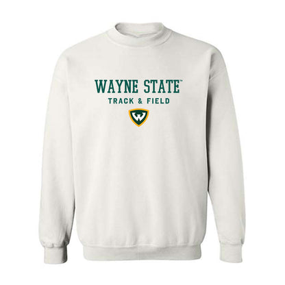 Wayne State - NCAA Women's Track & Field : Iyana Coates - Classic Shersey Crewneck Sweatshirt-0