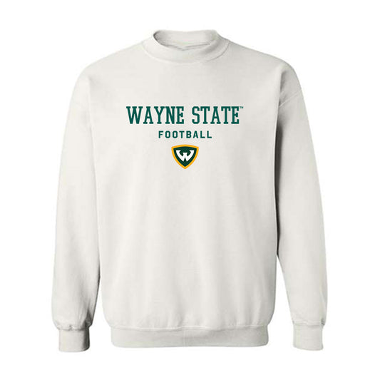 Wayne State - NCAA Football : Malachi Evans - Classic Shersey Crewneck Sweatshirt-0