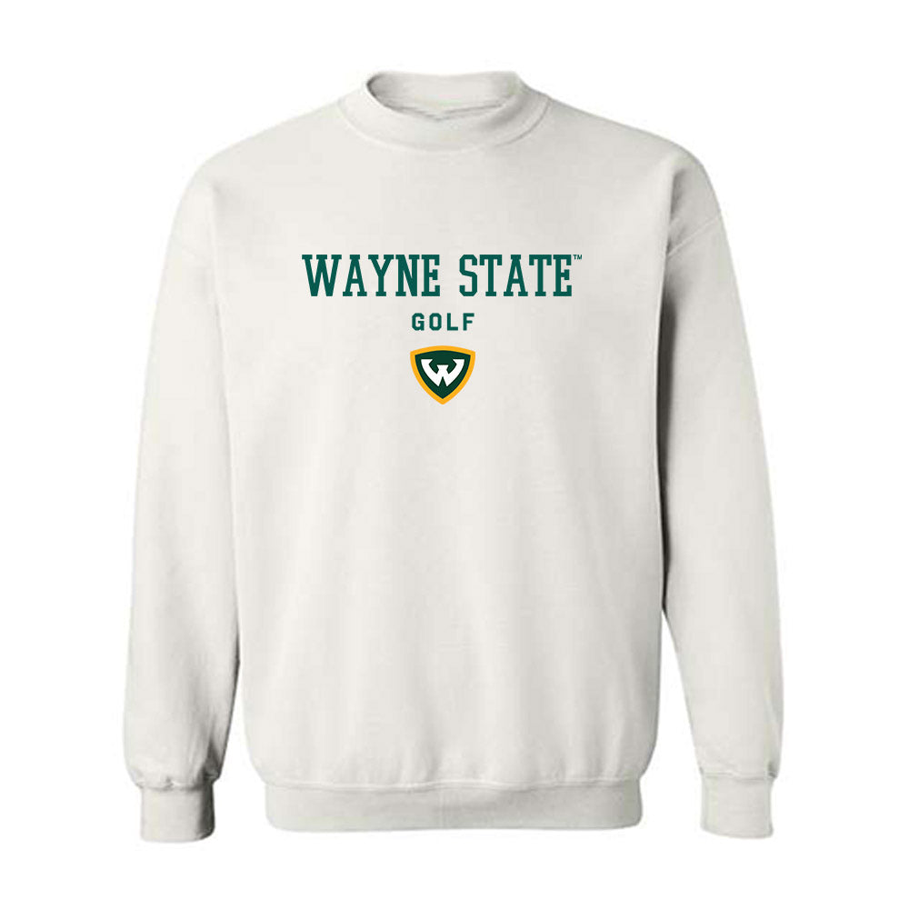 Wayne State - NCAA Men's Golf : Andrew Daily - Classic Shersey Crewneck Sweatshirt-0