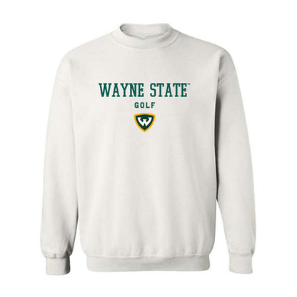 Wayne State - NCAA Men's Golf : Andrew Daily - Classic Shersey Crewneck Sweatshirt-0