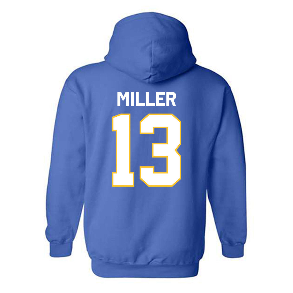CSU Bakersfield - NCAA Baseball : Taison Miller - Classic Shersey Hooded Sweatshirt-1