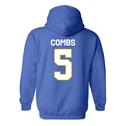 CSU Bakersfield - NCAA Beach Volleyball : Bailey Combs - Classic Shersey Hooded Sweatshirt-1