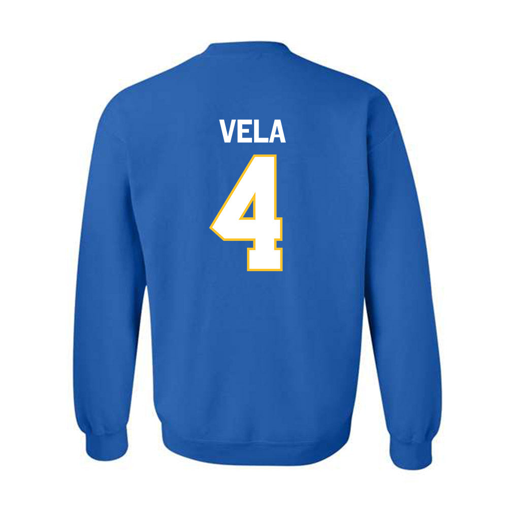 CSU Bakersfield - NCAA Baseball : Dusty Vela - Classic Shersey Crewneck Sweatshirt-1