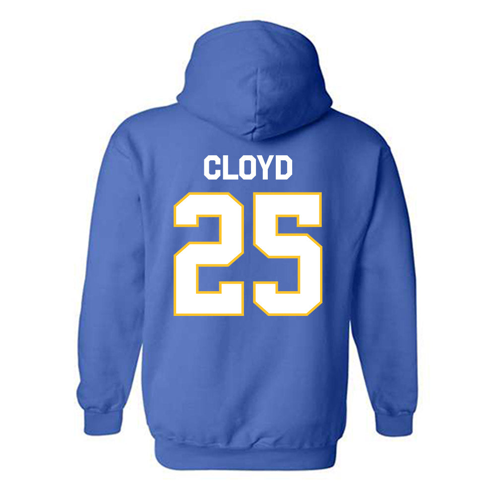 CSU Bakersfield - NCAA Baseball : Evan Cloyd - Classic Shersey Hooded Sweatshirt-1