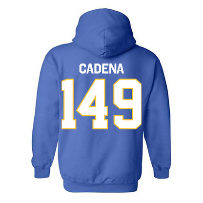 CSU Bakersfield - NCAA Wrestling : Kaileb Cadena - Classic Shersey Hooded Sweatshirt-1