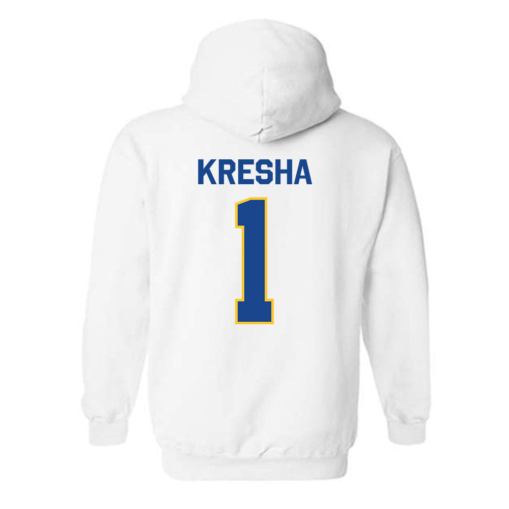 CSU Bakersfield - NCAA Women's Golf : Ashlee Kresha - Classic Shersey Hooded Sweatshirt-1