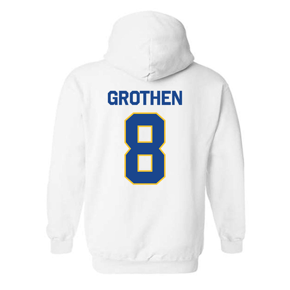 CSU Bakersfield - NCAA Baseball : Levi Grothen - Classic Shersey Hooded Sweatshirt-1